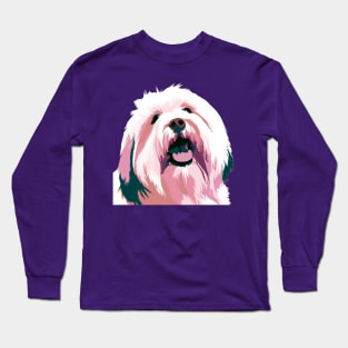 Coton de Tulear Pop Art - Dog Lover Gifts Long Sleeve T-Shirt